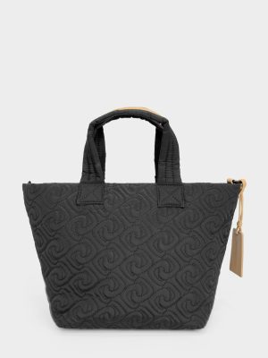 Sylvia Quilted Mini Tote Crossbody Bag