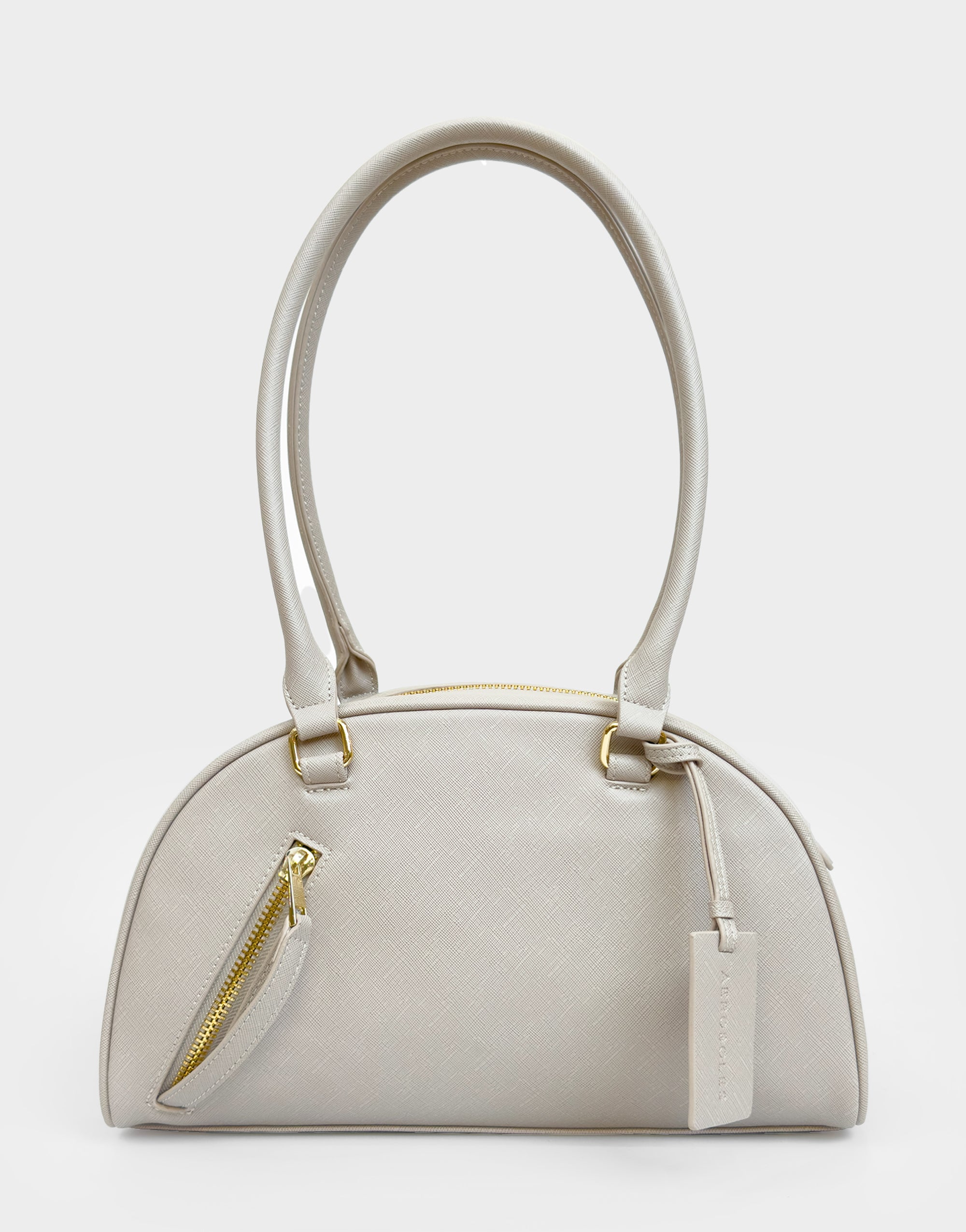 Tate Saffiano Satchel Bag