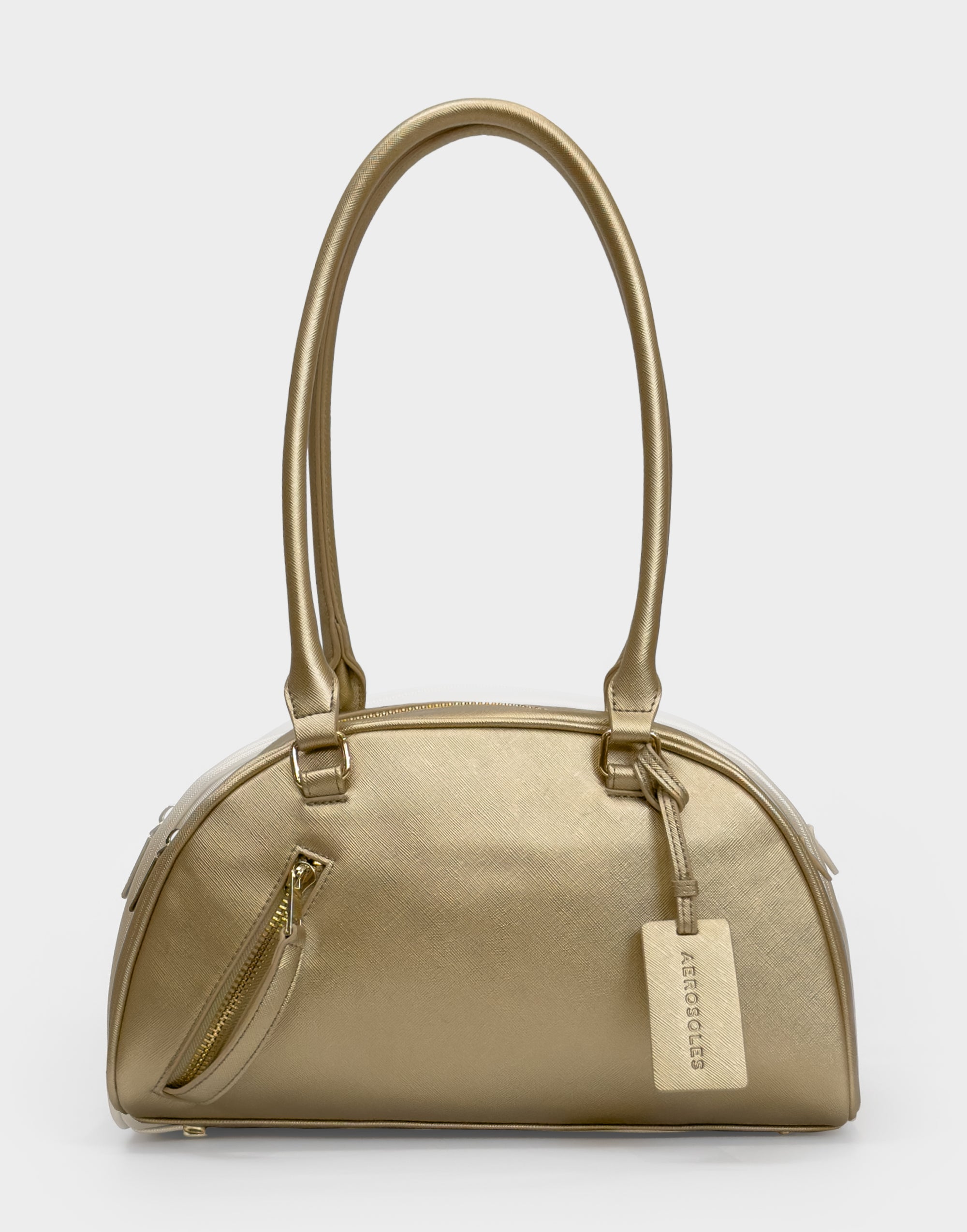 Tate Saffiano Satchel Bag